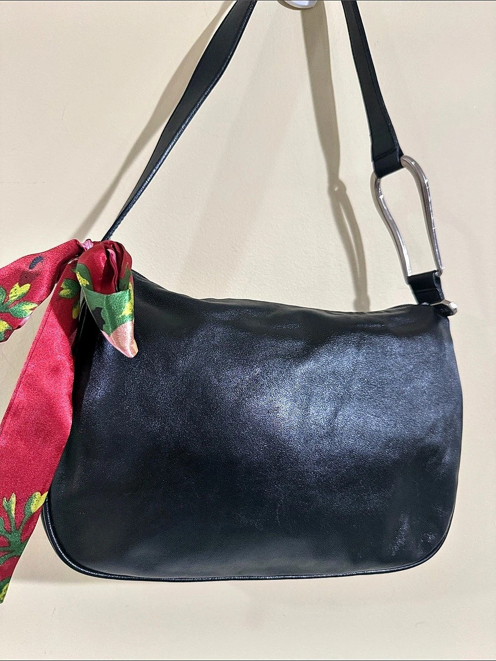 Furla Black Leather Shoulder Bag SoHo shoulder bag